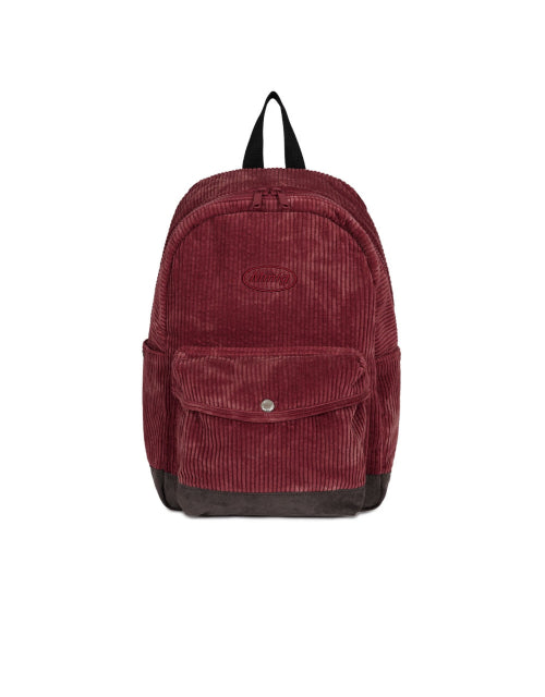 [Mmlg] CORDUROY BACKPACK (RED)