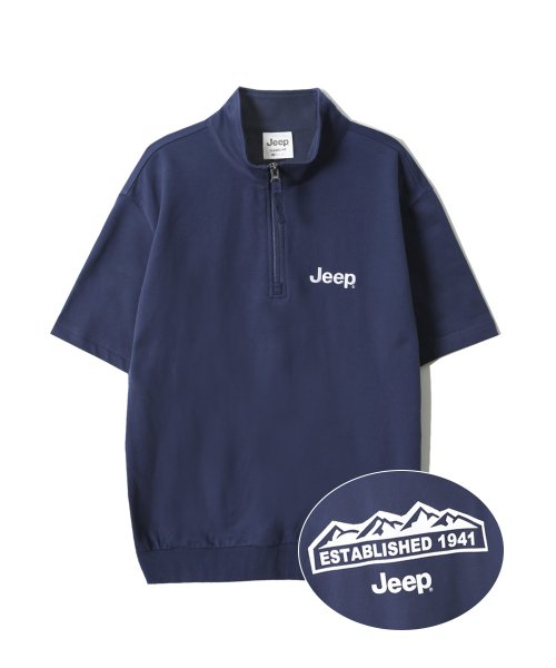 Half Zip-Up M-Logo Classic T-shirt (JN5TSU170NA)