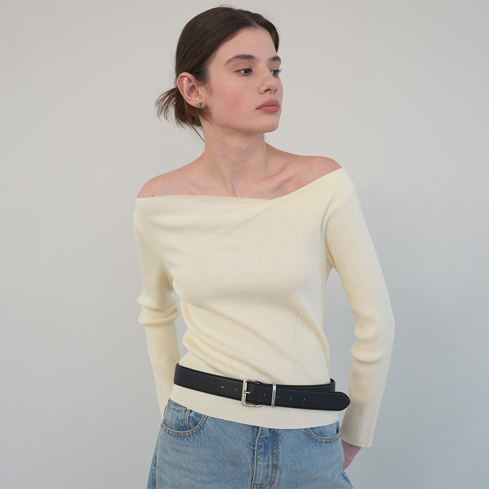 Neck Point Slim Knitwear NEK5SP245_2color