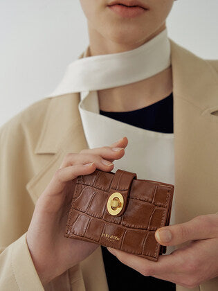 ロトウォレット（クロコブラウン）