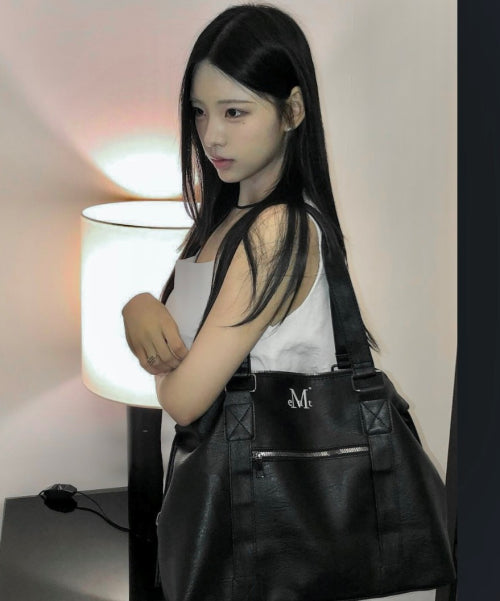 Prime Wrinkle Leather Tote Bag
