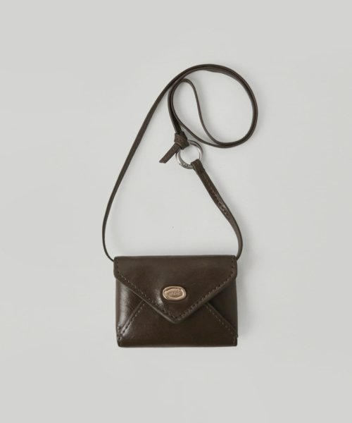 ORO Layered Mini Wallet Bag_Mud Brown