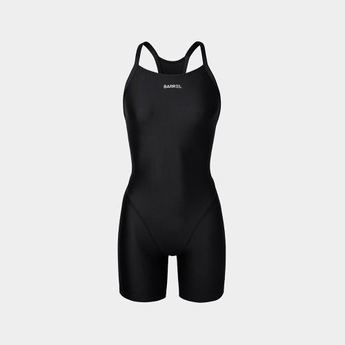 レディース エッセンシャル Yバック 3/4 水着 ブラック (B4SWSWH003BLK)