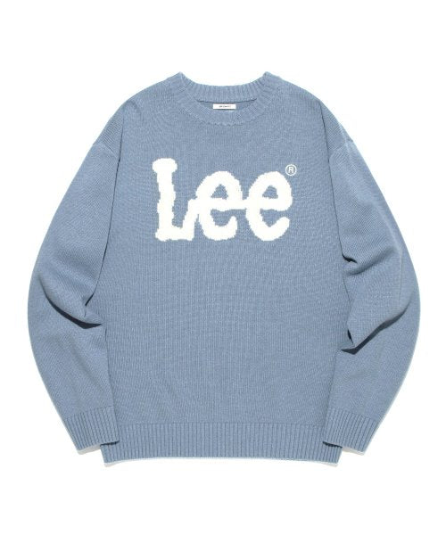 Big Twitch Logo Knit Light Blue