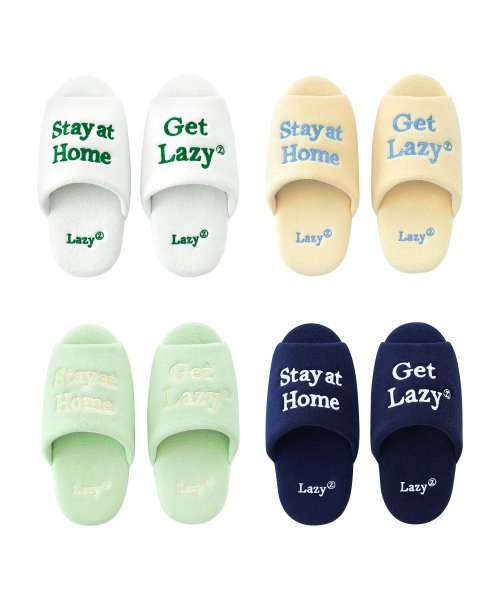 Stay Open Toe Room Shoes 4 Colors