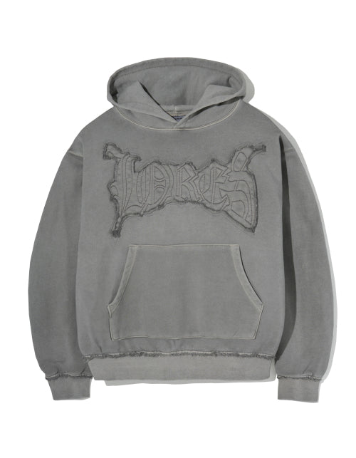 Old England Dyed Hoodie - Grey