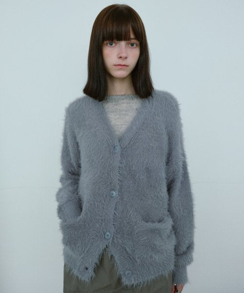 Brushed Cardigan [Charcoal]