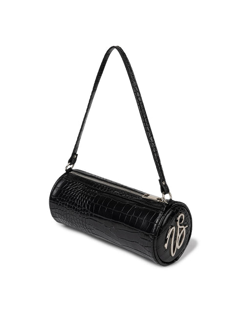 US CYLINDER BAG (FAKE LEATHER)