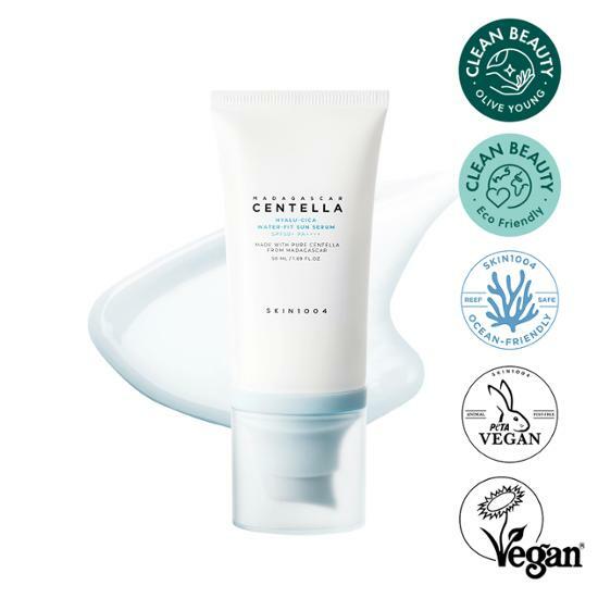 [Leafsafe] SKIN1004 Madagascar Centella Hyalu-Cica Water-Fit Sun Serum 50ml