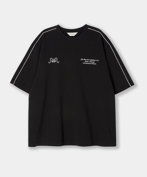 Football Club Logo T-shirt Black