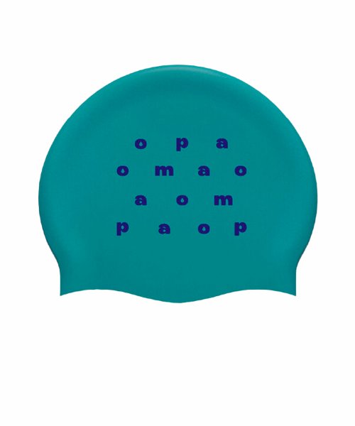 Oompa Signature Blue-Green Pearl Swim Cap