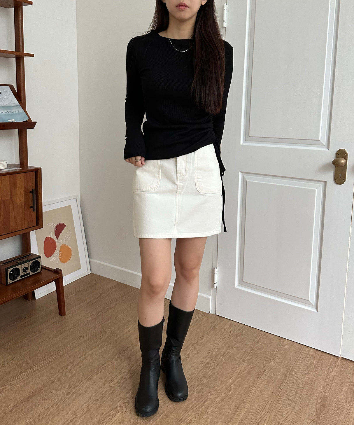 a cive pure cotton skirt