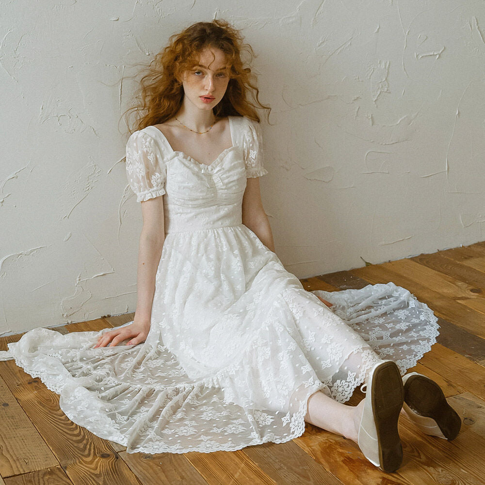 This_Pure place mesh fishtail dresser