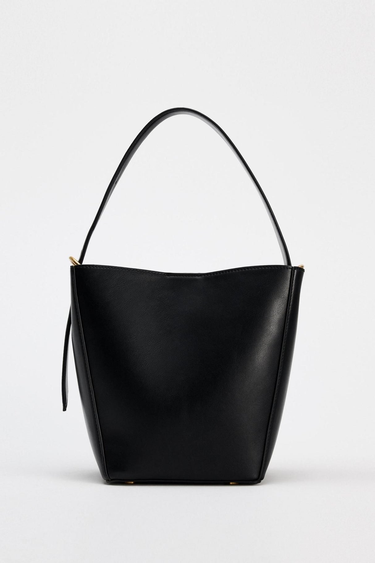Spanish Shop [Choi Hwa-jeong Bag] Zara Bucket Bag 6284/410 BLACK