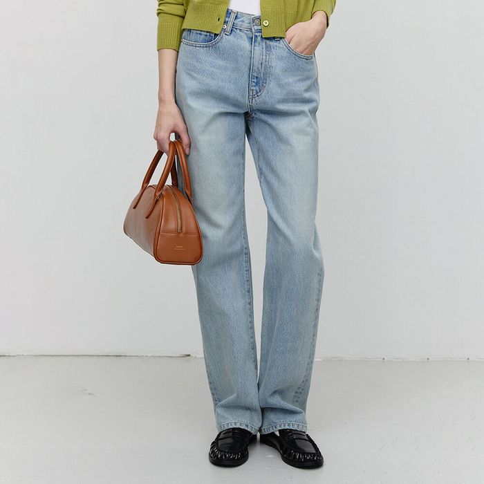 ESSENTIAL STRAIGHT FULL LENGTH JEANS LIGHT BLUE_UDPA5A217B1