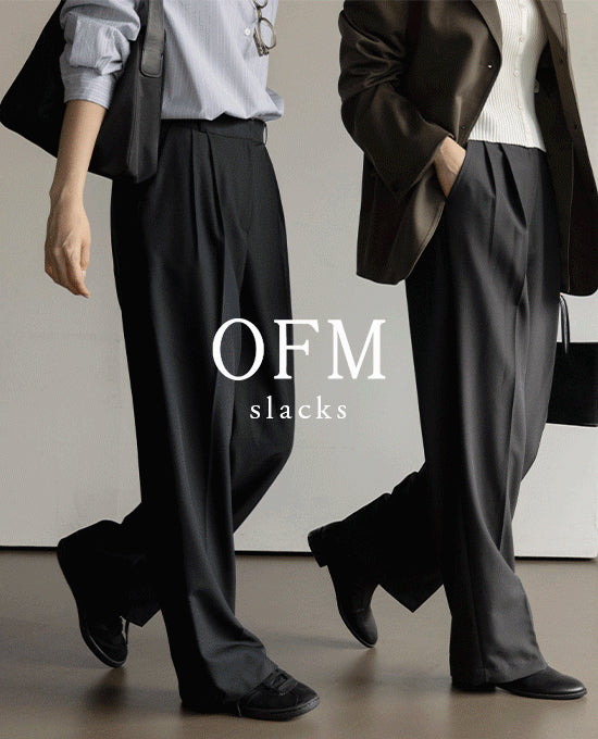 Meri Round [Spring🌸] [Most sold/Size details] [ofm] Odd two tuck long (sl) *New color added ♡