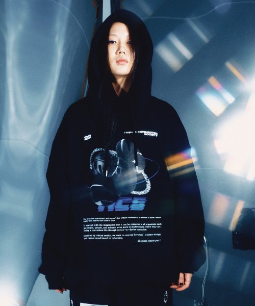 22 Hyper 3D Hoodie - Black