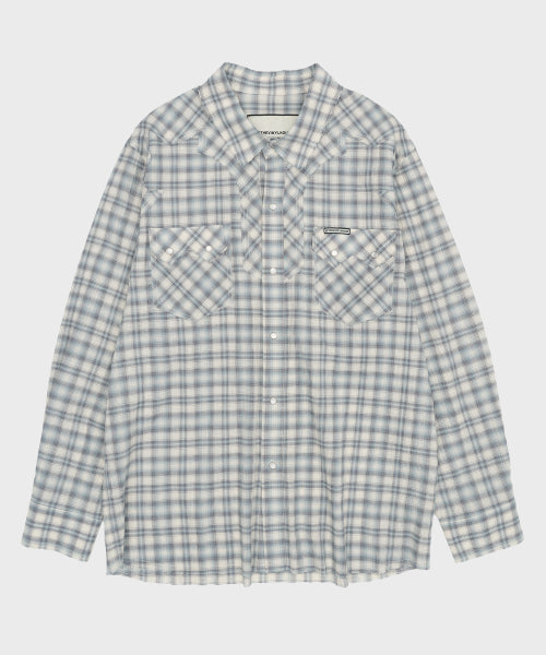 WESTERN CHECK SHIRTS GREY (VH2ESUW321A)