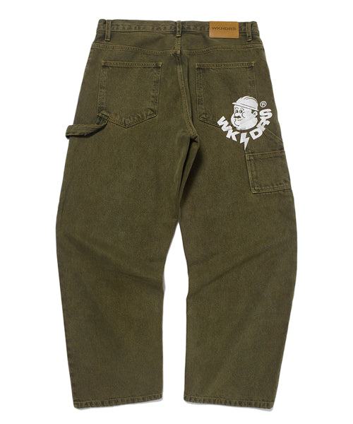 WKNDRS WORKER PANTS (KHAKI) - Size & Review | Musinsa