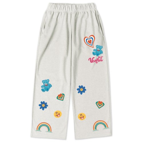 COVERD special fleece wide pants