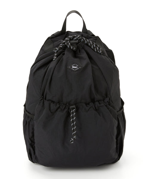 ストリングバックパック_ブラック