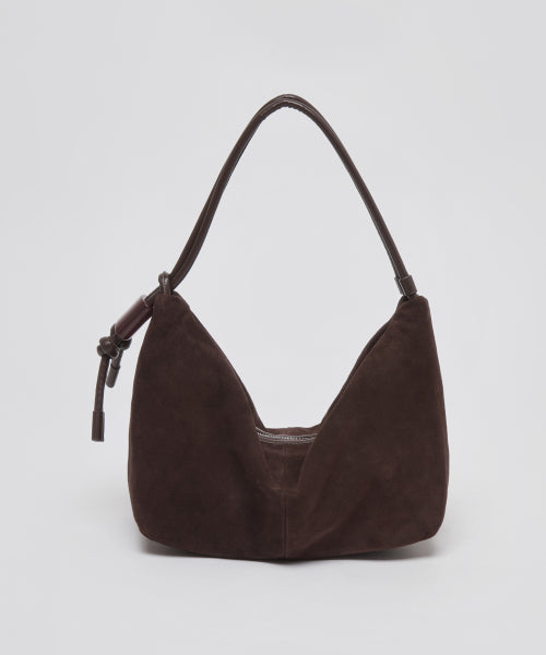 ARCHIVEPKE Ridge shoulder bag (Suede brown)_OVBAX24507SDB - Size & Reviews | MUSINSA