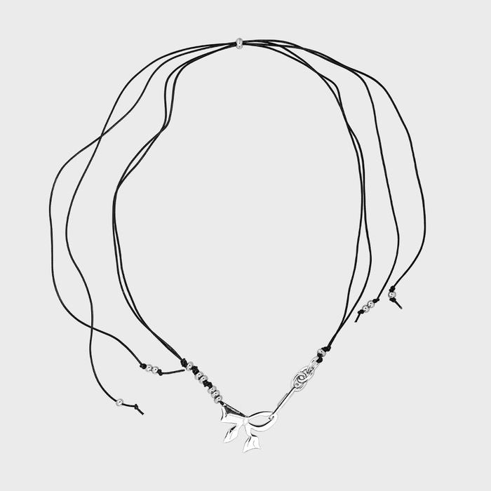 NO.413 RIBBON HOLE NECKLACE