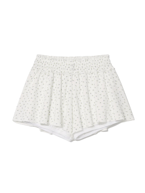 PROVINCE EYELET SHORTS (CREAM BLOOM)