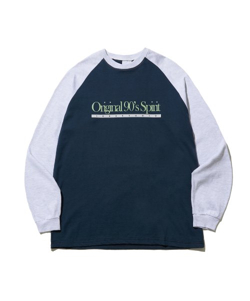 Original Raglan Long Sleeve_Navy