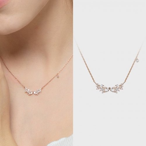 Flory Necklace MCNL0179 14K Gold Plated