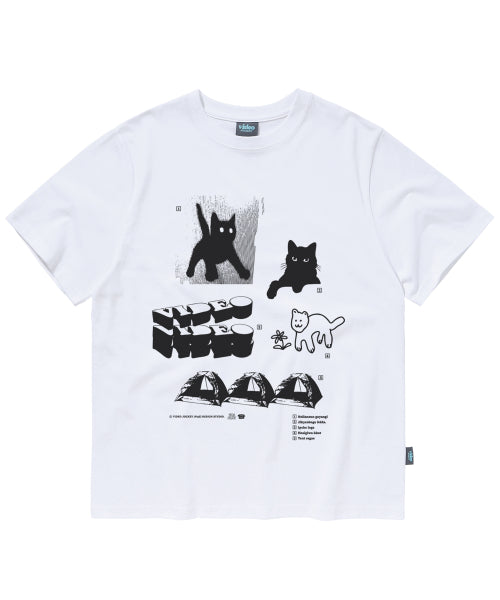 If you wear it, you can wear a hipster T-shirt. [White]