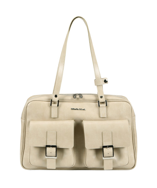 FILINTHE BLANK PK Shoulder Bag (oatmeal) - Size & Review | Musinsa