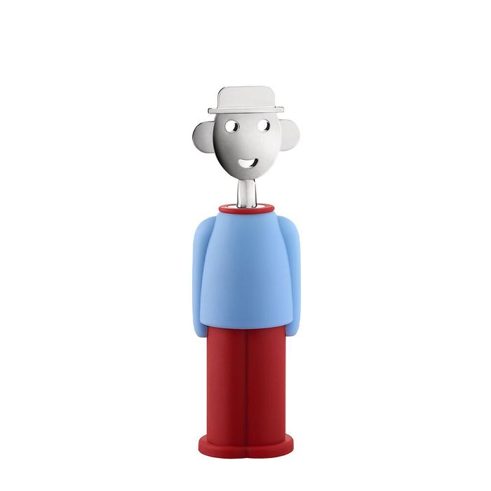 [Alessi] Alessi Alessandro M Wine Opener Light Blue Red / AM23 LAZR