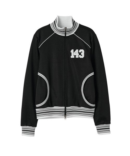 SCULPTOR Stripe Track Zip-Up Black - Size & Reviews | MUSINSA