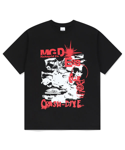 CRASH TEE BLACK (MG2EMMT514A)