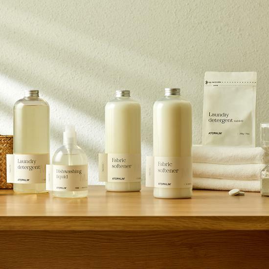 Choose 1 from 9 types of Atopalm detergent/fabric softener.
