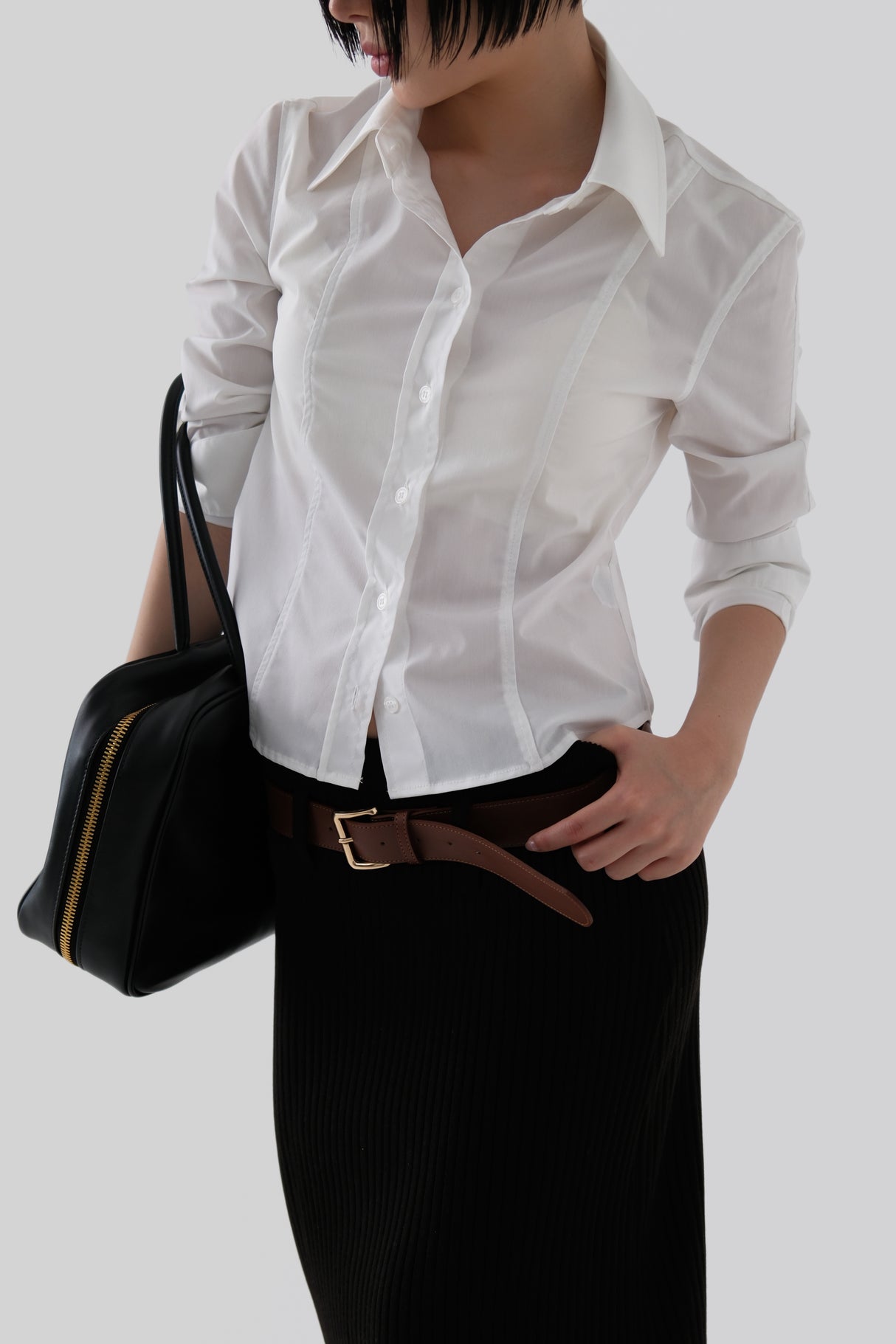 Autumn [made] Slim Spandex Shirt