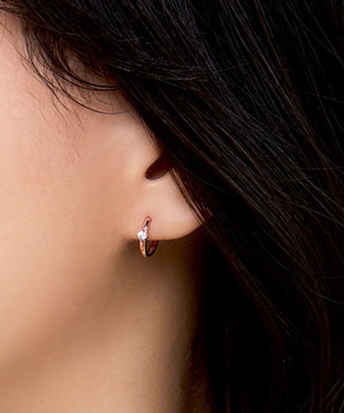 J Basic 14K Earrings (JJJBEQ9AS557R4000)