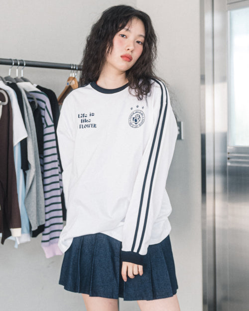 LLF UNIFORM LONG SLEEVE TEE (WHITE)