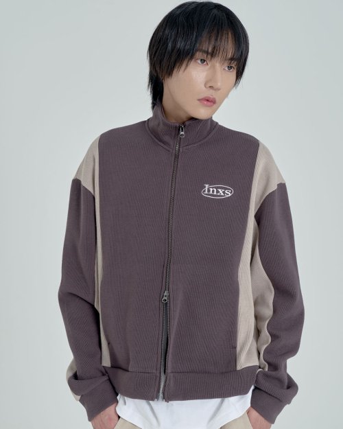 INEXCIS Sakariba Knit Zip-Up (Brown) - Size & Review | Musinsa