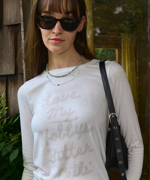 Love Lettering Tee - Ivory