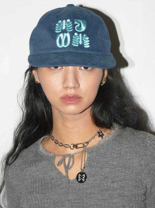 Washed Goofy Cap (Navy)