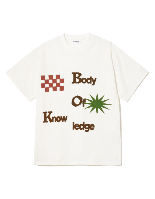 BOK S/S Tシャツ - クリーム