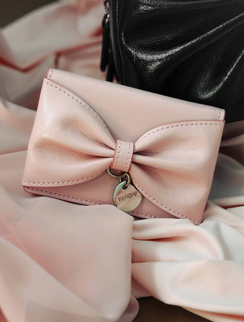 VUNQUE Toque Balaca Card Wallet Pale Pink - Size & Review | MUSINSA