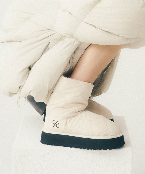 Toasty Padded Boots 412346026 (4cm/2colors)