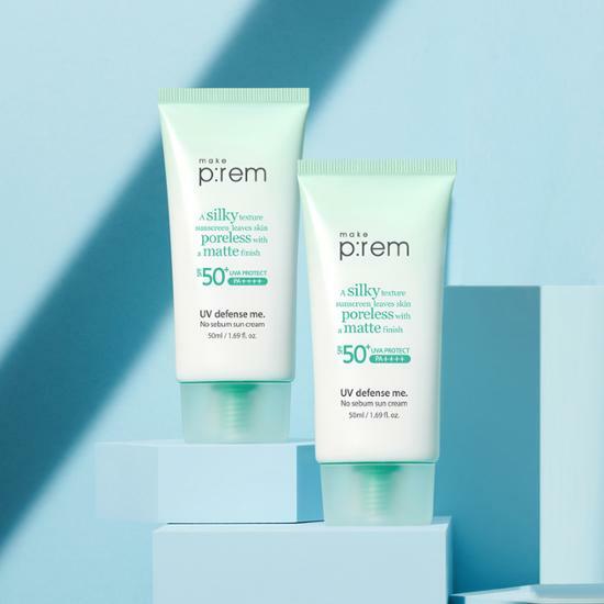 Makeprem UV Defense Me No Sebum Sun Cream 40ml 1+1 Plan