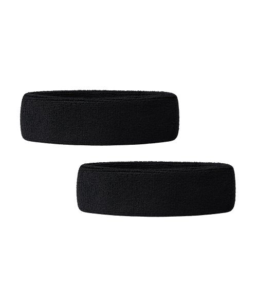 Essential Headband 2-Pack [Black/Black]