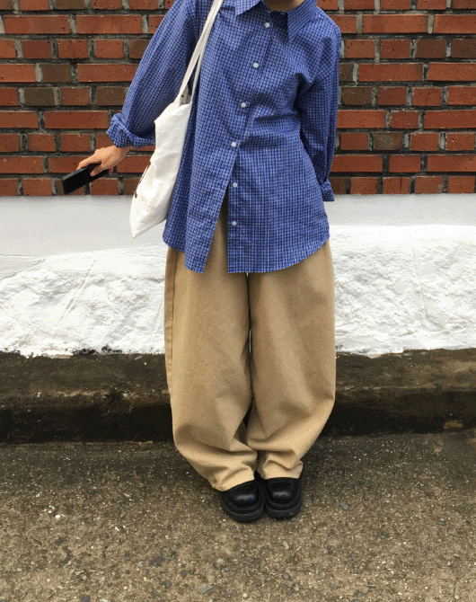 Solku Recommendation! Adieu Classic Check Shirt (2 colors)