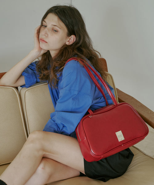 Ray shoulder bag red
