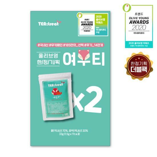 Tea Treat Fox Tea 11T+11T